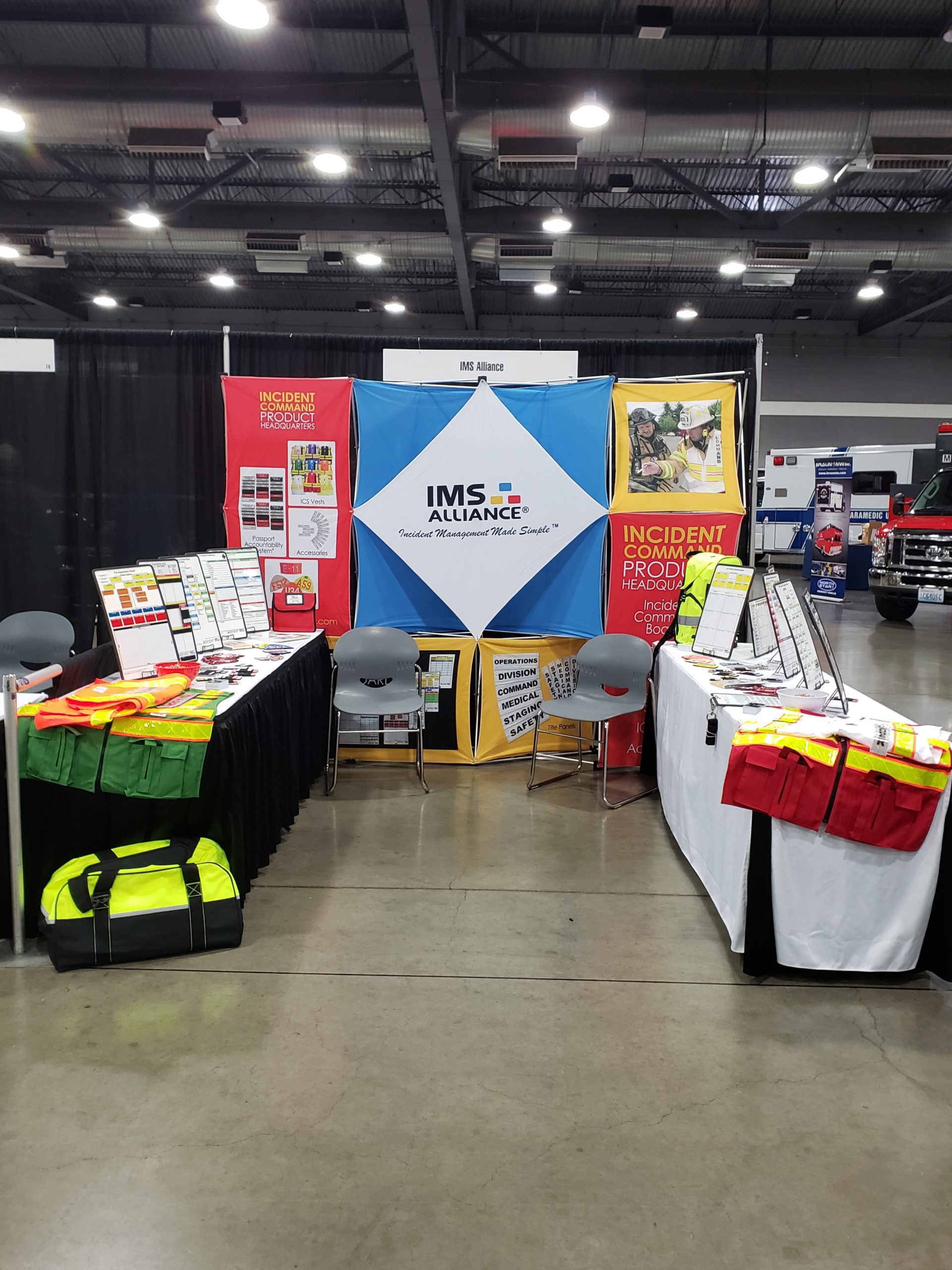 IMS Alliance Booth at NW Fire & Rescue
