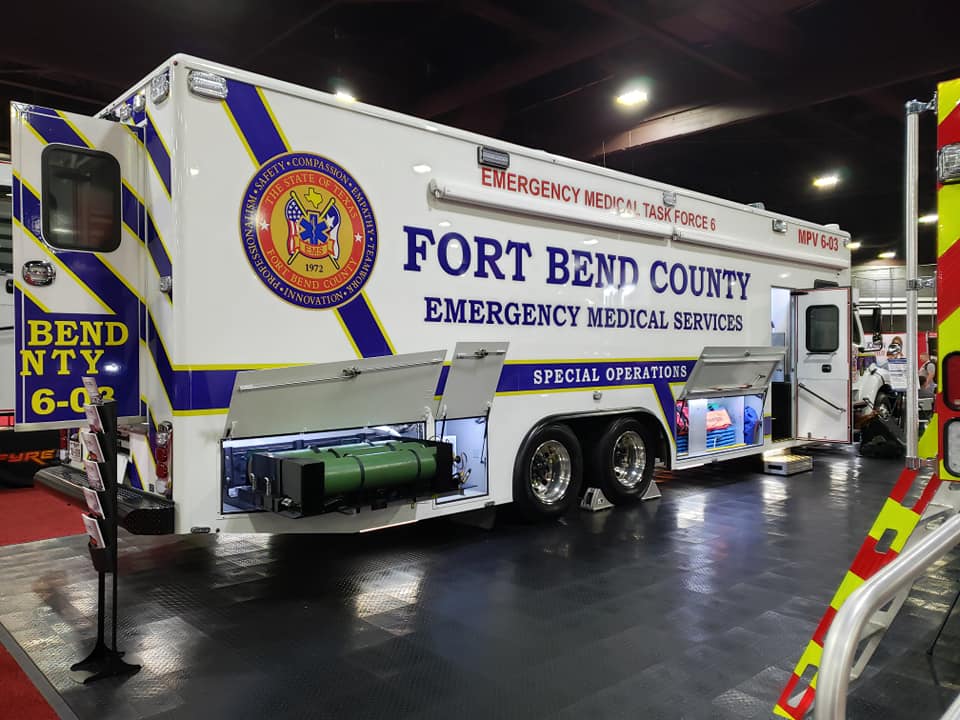 Fort Bend County Fort Bend County Emergency Medical Sevices Vehicle