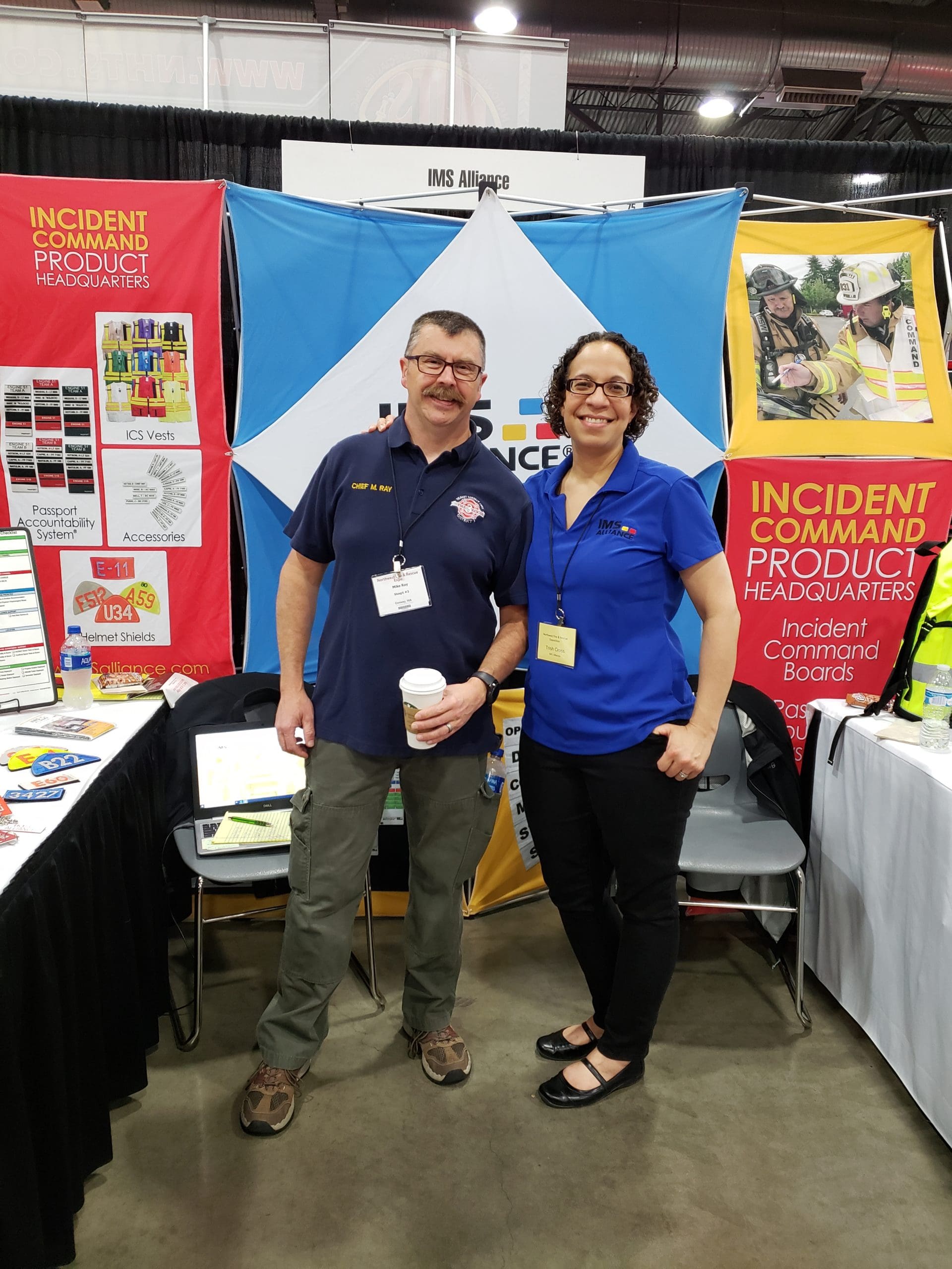 NW Fire Trish Customer Trish with a Customer