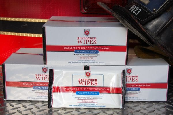 Responder Wipes Carton - Developed to Help First Responders