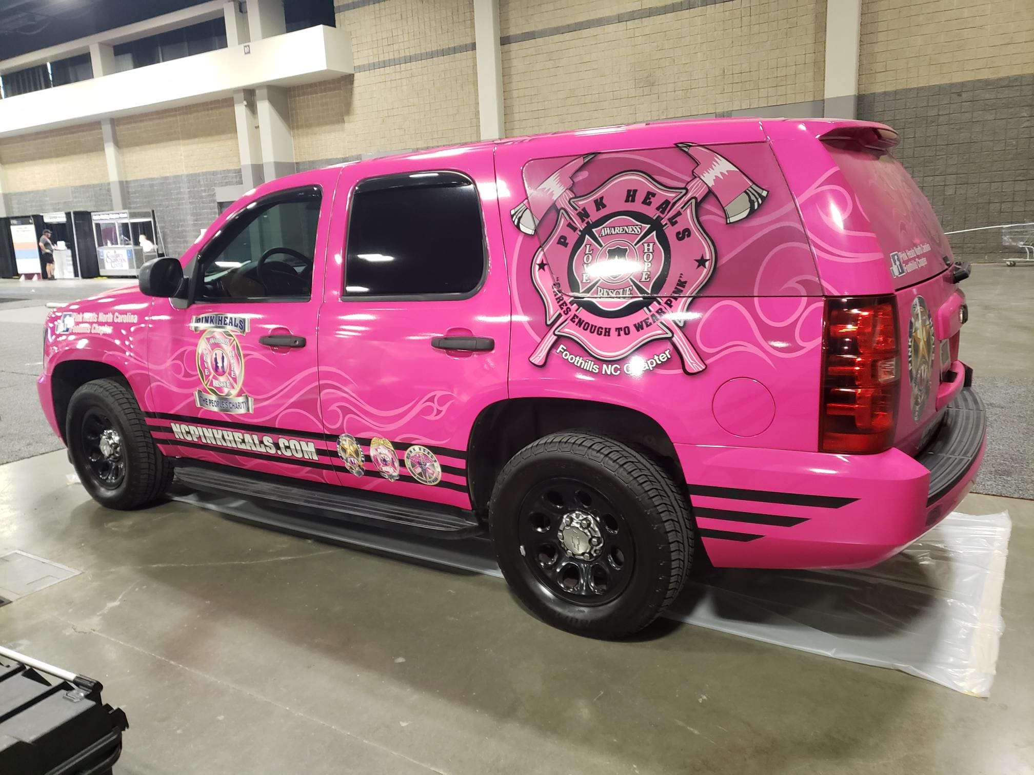 Pink Heals SUV Pink Heals SUV