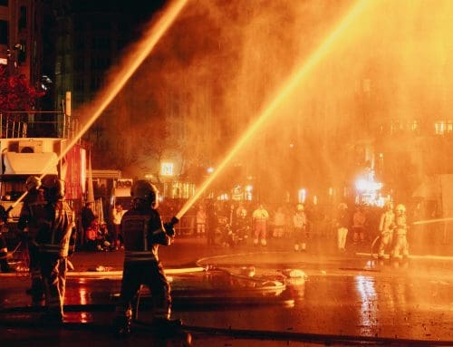 How Do You Set Up Command at a Working Fire?