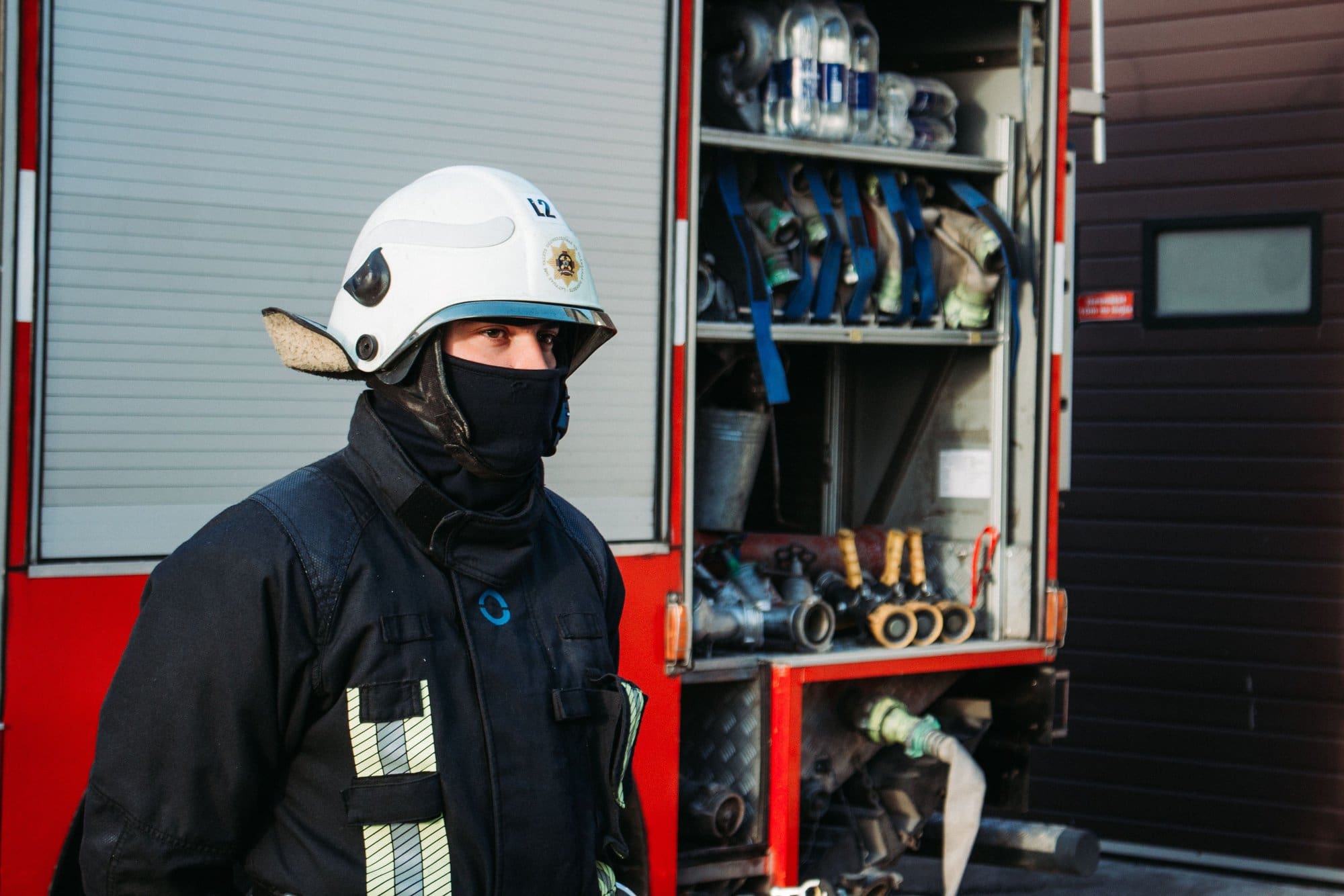 Accountability systems at a fire department.